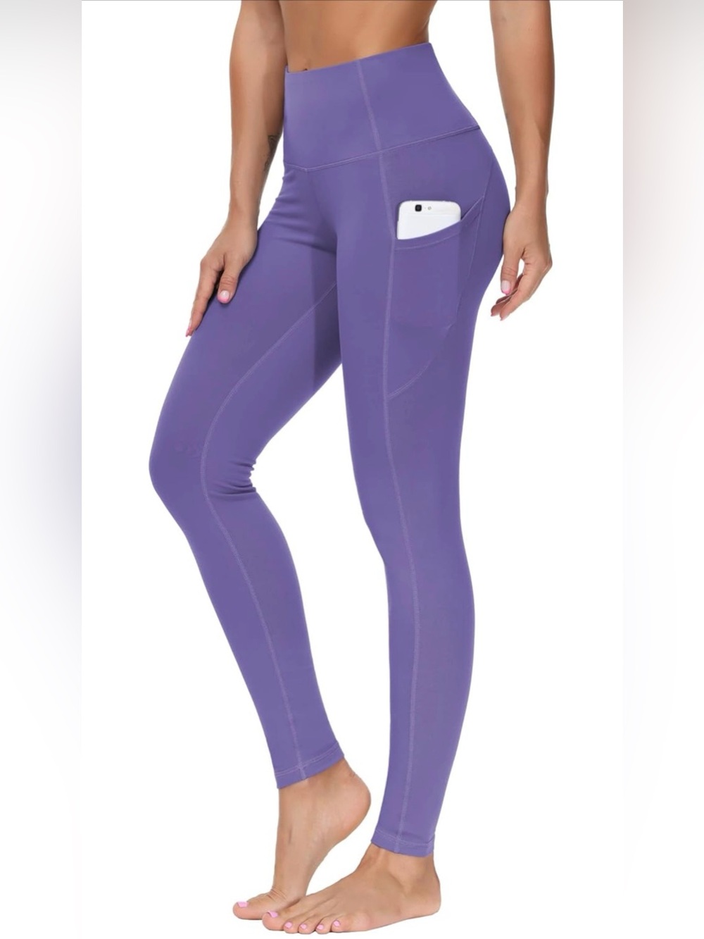 The Gym People Bright Purple Leggings